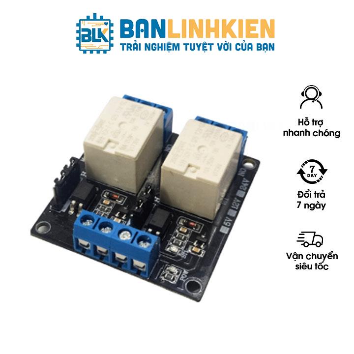 Mạch Relay Mini 2 Kênh 12V RL-M2-12V