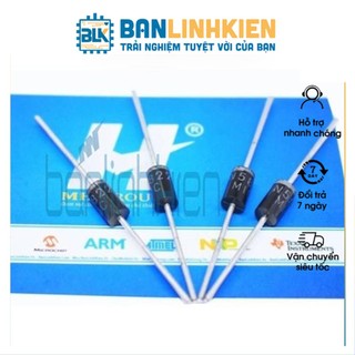 [Đi Ốt] Diode Bán Dẫn 1N5822 Schottky 3A 40V (DIP)
