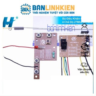 BLK Bộ Điều Khiển Oto Từ Xa 4 Chế Độ 27Mhz