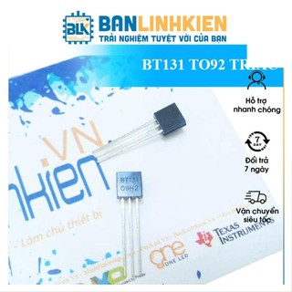 IC Chức Năng BT131 TO92 TRIAC 1A 600V