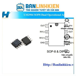 IC Khuếch Đại LM2904 SOP8