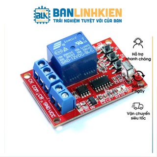 Mô Đun Module Thu Hồng Ngoại Tự Học 1 Relay 12V