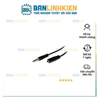 Dây audio 3.5mm đầu đực- cái dài 1m