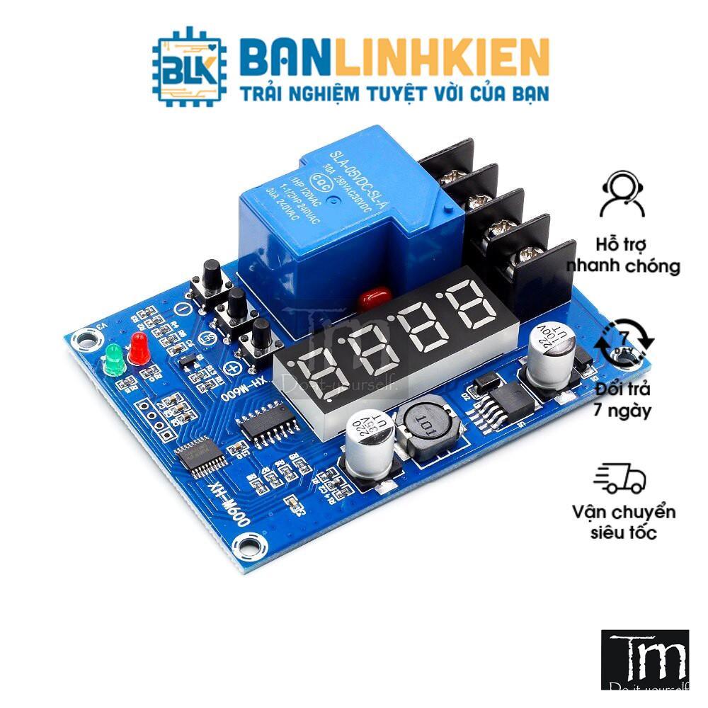 Mạch Bảo Vệ Sạc Tự Ngắt Acquy - Pin 6-60V 30A (XH-M600)