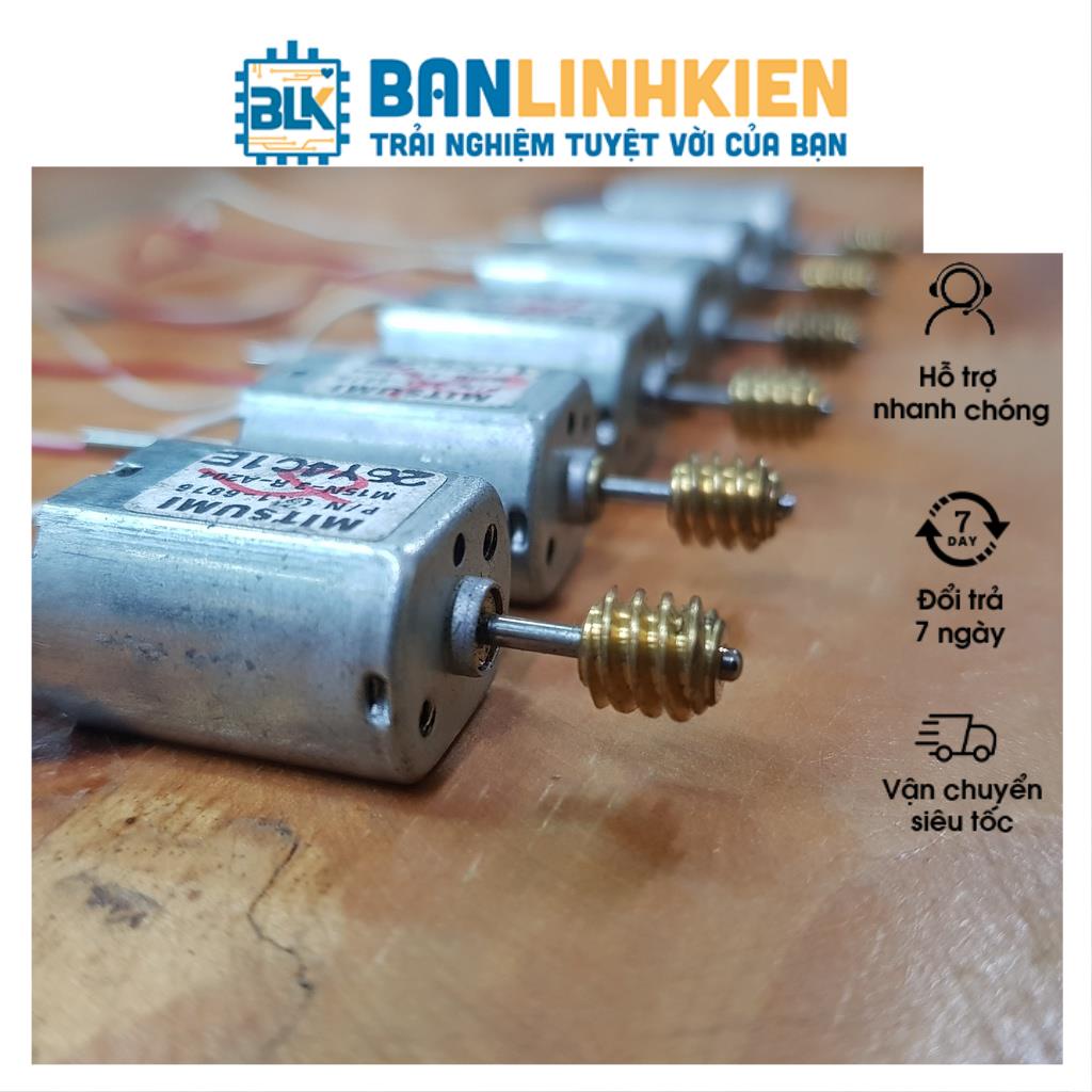 Combo 5 chiếc động cơ DC3-6-12VDC Sử dụng làm mô hình, đồ chơi, robot