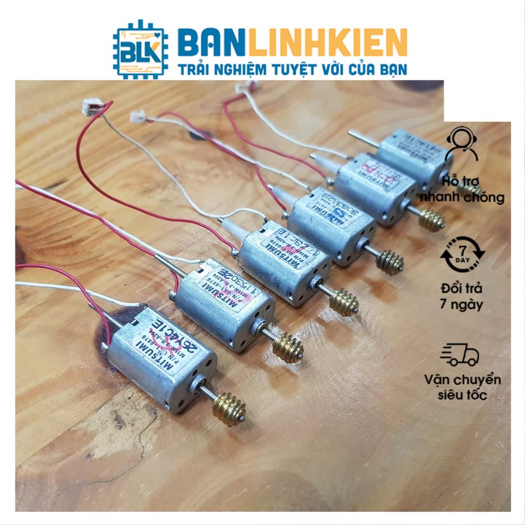 Combo 5 chiếc động cơ DC3-6-12VDC Sử dụng làm mô hình, đồ chơi, robot