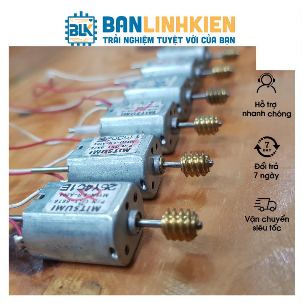 Combo 5 chiếc động cơ DC3-6-12VDC Sử dụng làm mô hình, đồ chơi, robot
