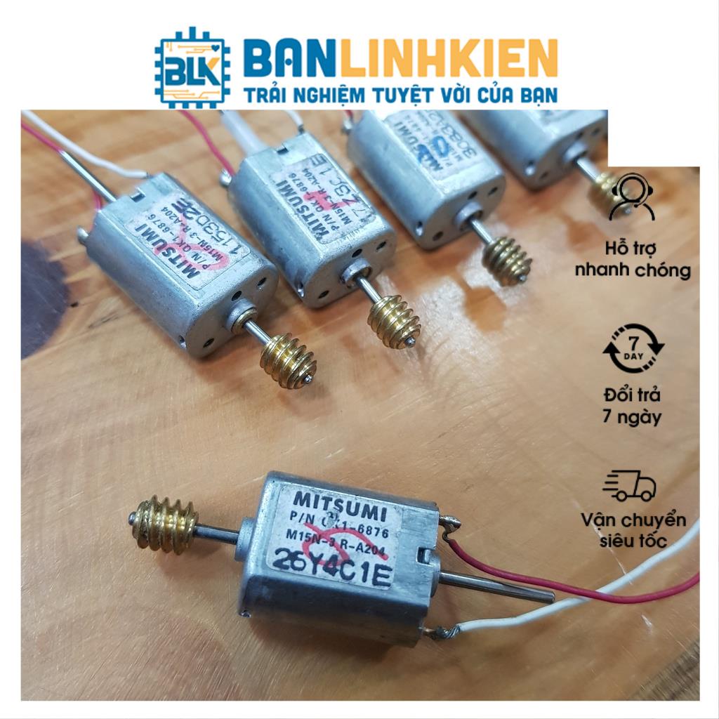 Combo 5 chiếc động cơ DC3-6-12VDC Sử dụng làm mô hình, đồ chơi, robot