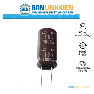 Tụ hóa 1000uf 16v 10x20mm