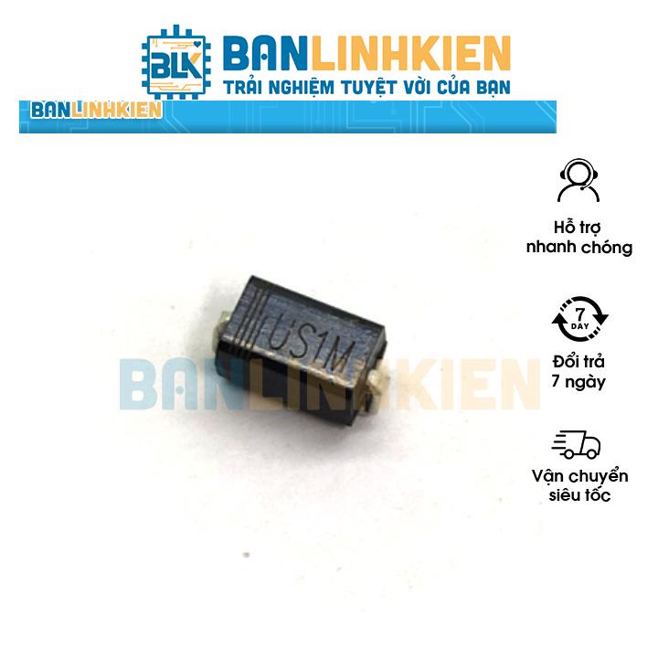 Diode Chỉnh Lưu HER107 SMA US1M