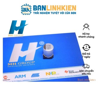 Tụ nhôm 220uf 10v