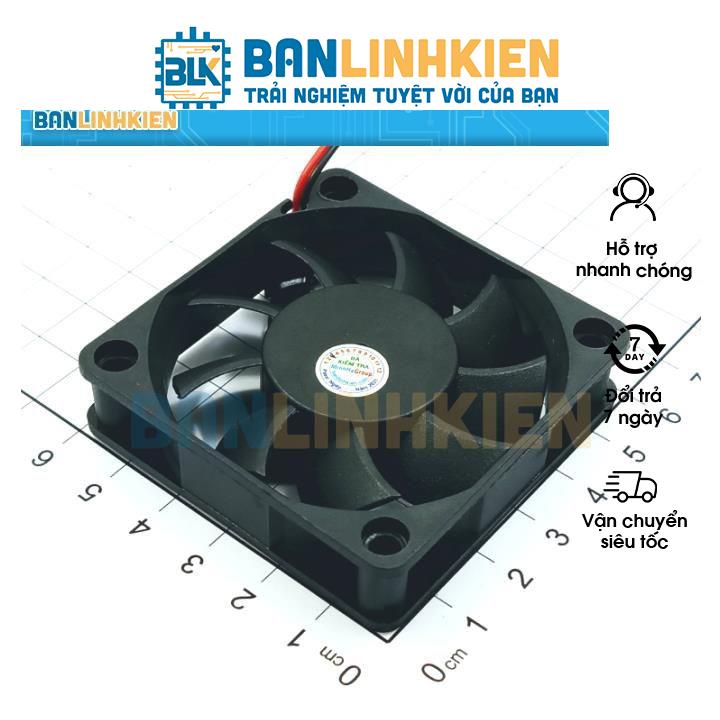 Quạt Tản Nhiệt 24V 6x6CM