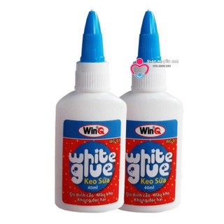 Keo sữa lọ 40ml bám dính tốt làm thủ công, đồ handmade