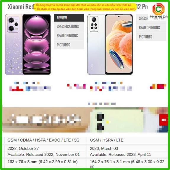 Ốp lưng Xiaomi Redmi Note 12 4G/Note 12 Pro 4G/Note 12 Pro 5G/Note 12 Pro+  dẻo bảo vệ cam in hình công nghệ