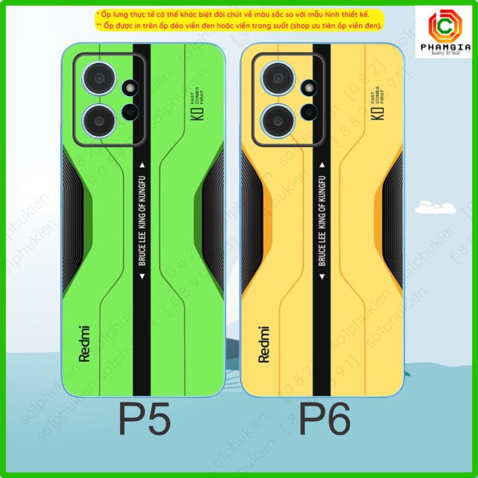 Ốp lưng Xiaomi Redmi Note 12 4G/Note 12 Pro 4G/Note 12 Pro 5G/Note 12 Pro+  dẻo bảo vệ cam in hình công nghệ