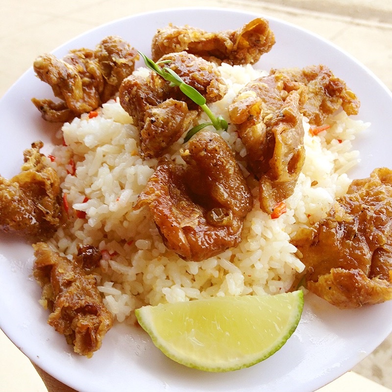 DA GÀ CHIÊN NƯỚC MẮM - DA GÀ CHIÊN GIÒN SỐT MẮM TỎI- HỘP 250GRAM - ĐỒ ĂN VẶT