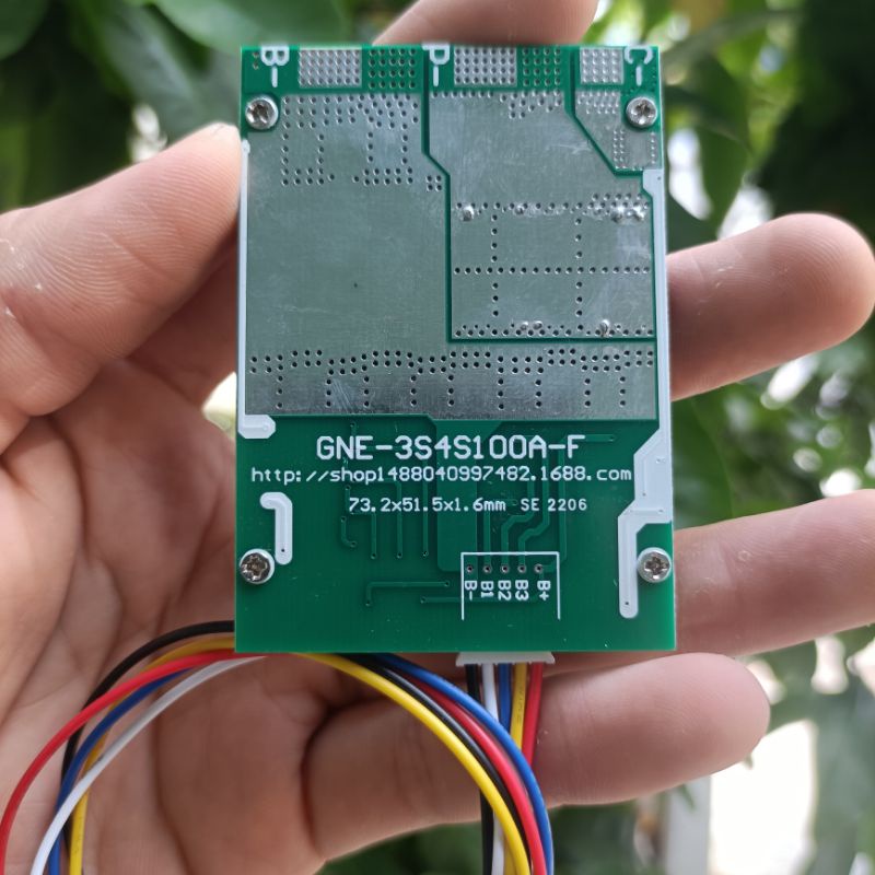 Mạch 4S 100A cân bằng và bảo vệ pin sắt photphat LiFePo4