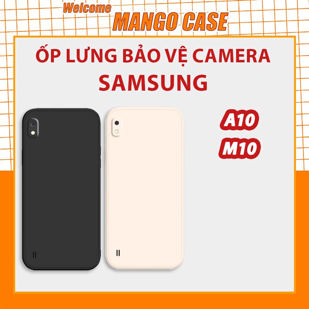 Ốp lưng TPU Samsung A10 / M10 silicon dẻo loại đẹp chống va đập, bảo vệ camera