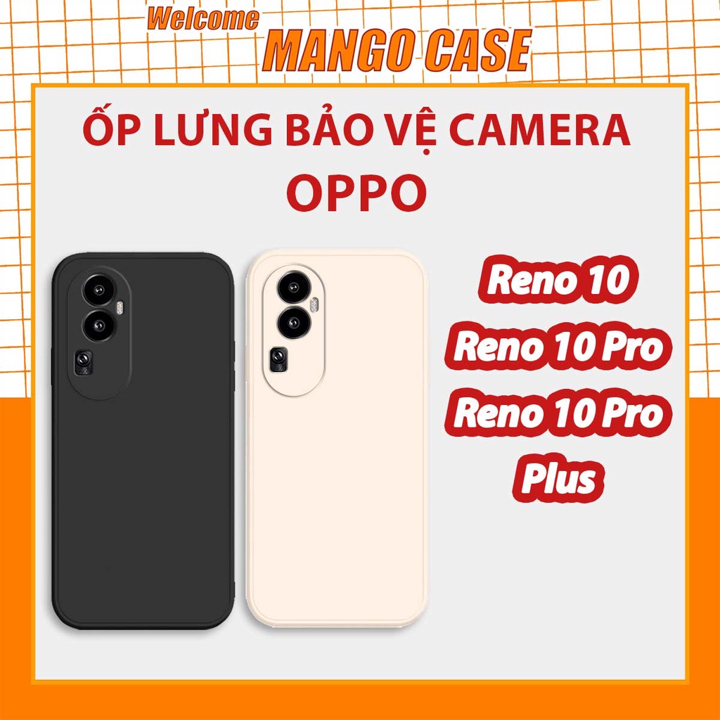 Ốp lưng TPU Oppo Reno 10 Pro Pro+ / Reno10 Pro Plus silicon dẻo loại đẹp chống va đập, bảo vệ camera