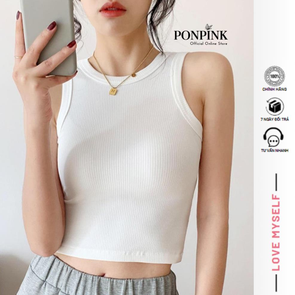S28 QUÀ TẶNG DÂY CHUN KHI MUA Áo ba lỗ nữ ôm body trơn kiểu basic, Áo croptop ba lỗ nữ chất thun gân mềm mịn | BigBuy360 - bigbuy360.vn