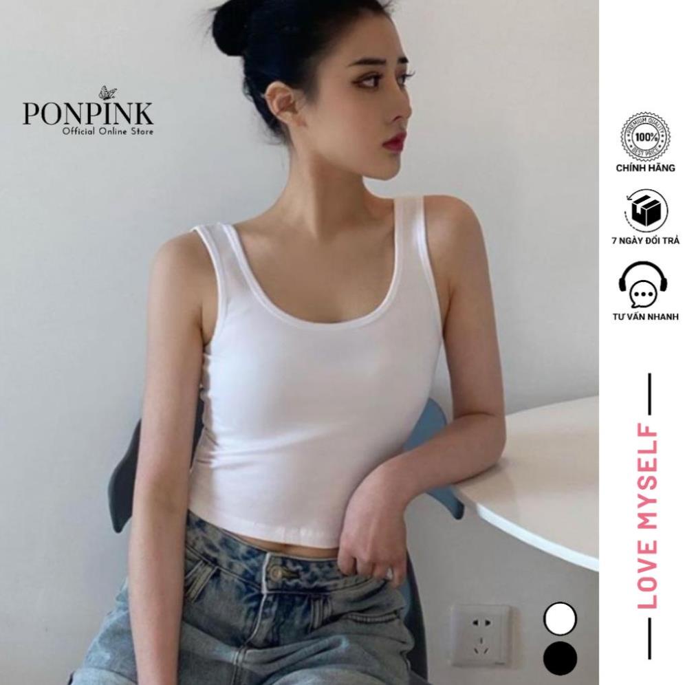 S69 QUÀ TẶNG DÂY CHUN KHI MUA Áo 2 dây nữ bản to cổ U, Áo croptop nữ 2 dây ôm body phong cách Hàn Quốc -2D13- | BigBuy360 - bigbuy360.vn