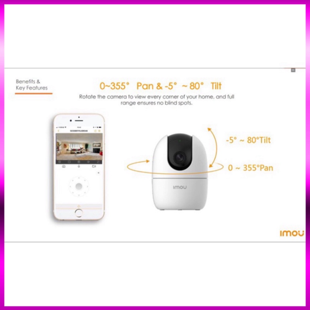 Camera Wifi Imou A22EP và Imou C22EP và imou A42EP  - Hàng Chính Hãng