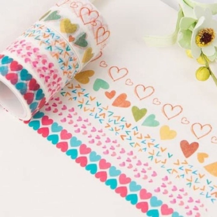 Cuộn Băng Dính Hoa Văn Băng Dính Họa Tiết Trang Trí Làm Thủ Công