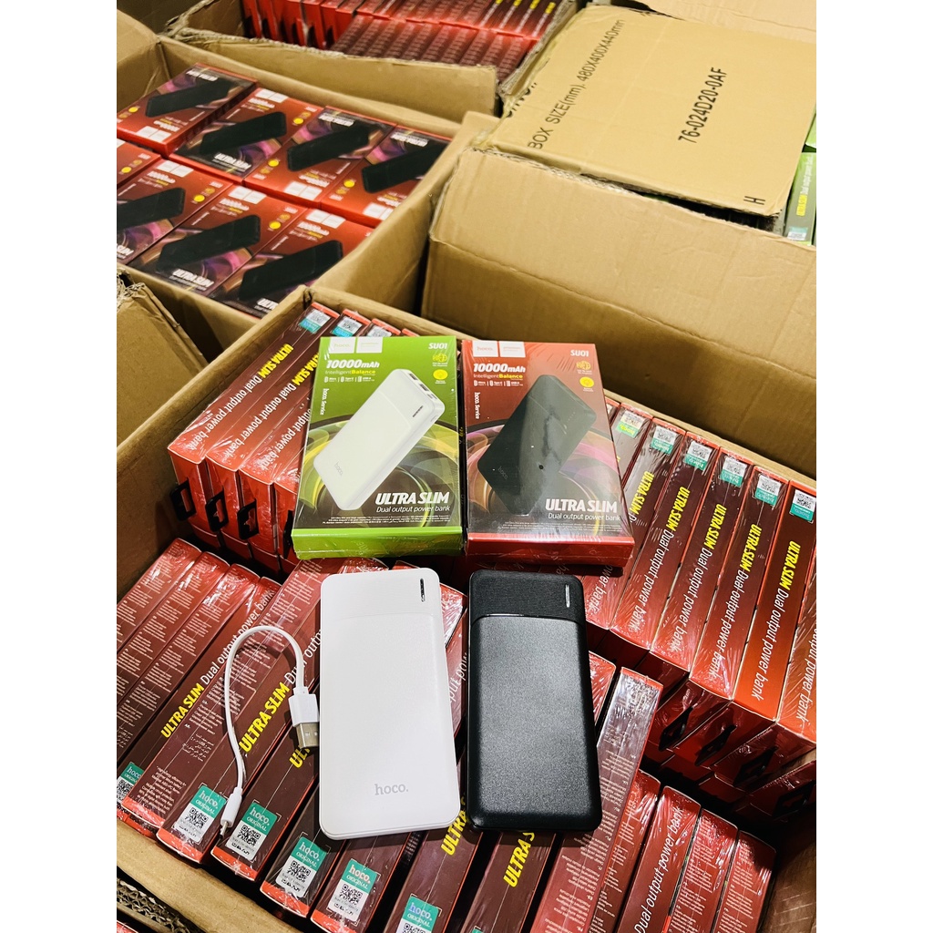 Pin Dự Phòng Hoco Su02 20.000mah và Su01 10.000mah