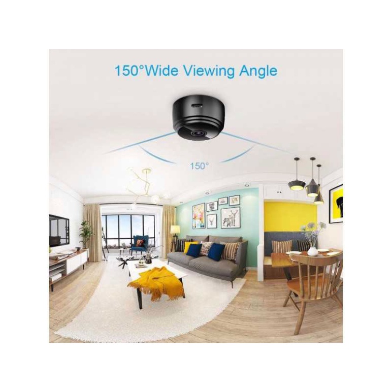 Camera mini wifi an ninh A9 xem từ xa trên điện thoại,Camera mini có hồng ngoại quay ban đêm HOT | BigBuy360 - bigbuy360.vn