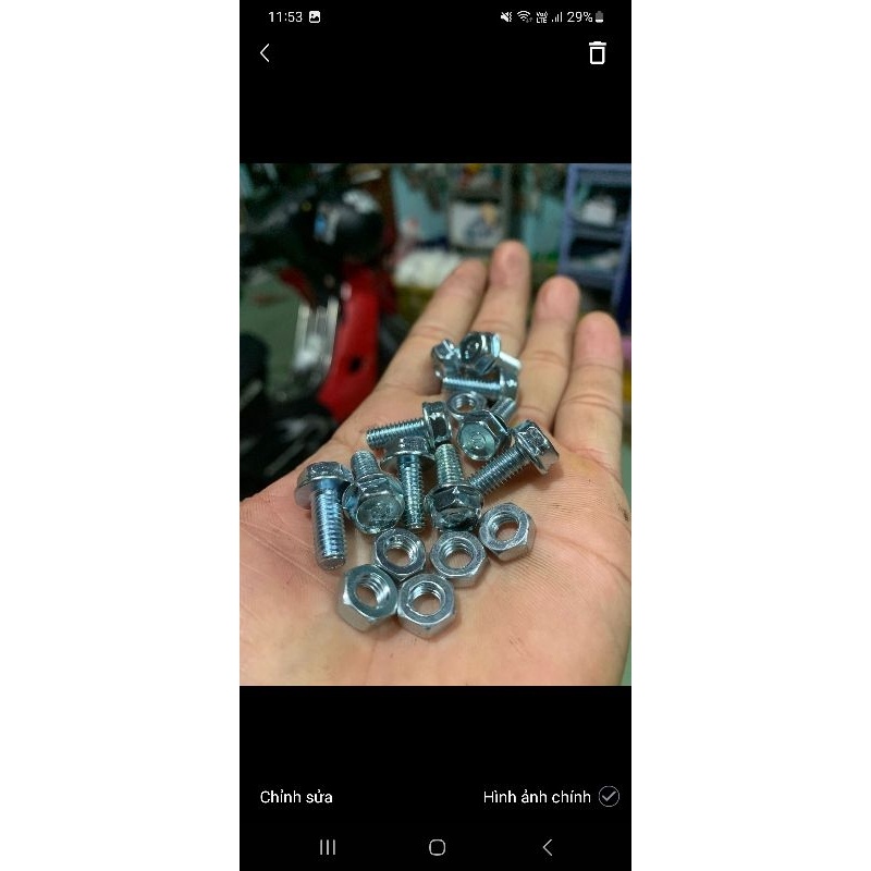 Ốc bông 6ly 1p - 1p5 - 2p - 3p - 4p