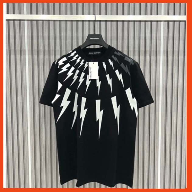 Áo Phông Nam Nữ N _Barret Tia Sét In Hình Siêu Cấp Chất Liệu Cotton Co Dãn Hai Chiều, Áo Thun Nam Nữ Unisex. 88