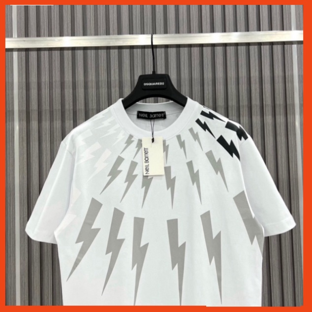 Áo Phông Nam Nữ N _Barret Tia Sét In Hình Siêu Cấp Chất Liệu Cotton Co Dãn Hai Chiều, Áo Thun Nam Nữ Unisex. 88