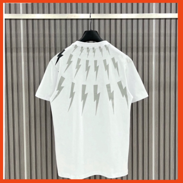 Áo Phông Nam Nữ N _Barret Tia Sét In Hình Siêu Cấp Chất Liệu Cotton Co Dãn Hai Chiều, Áo Thun Nam Nữ Unisex. 88