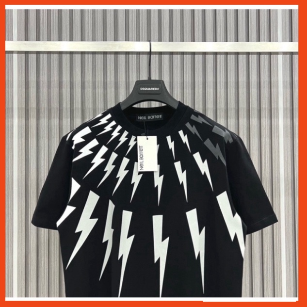 Áo Phông Nam Nữ N _Barret Tia Sét In Hình Siêu Cấp Chất Liệu Cotton Co Dãn Hai Chiều, Áo Thun Nam Nữ Unisex. 88