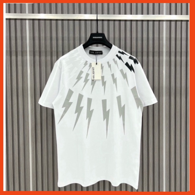 Áo Phông Nam Nữ N _Barret Tia Sét In Hình Siêu Cấp Chất Liệu Cotton Co Dãn Hai Chiều, Áo Thun Nam Nữ Unisex. 88