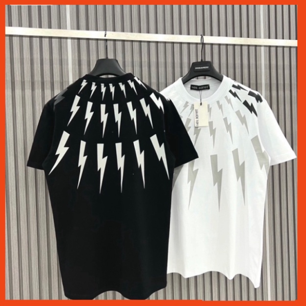 Áo Phông Nam Nữ N _Barret Tia Sét In Hình Siêu Cấp Chất Liệu Cotton Co Dãn Hai Chiều, Áo Thun Nam Nữ Unisex. 88