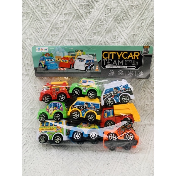 Túi Đồ Chơi Ô Tô Cho Bé Trai, Xe Công Trình, Xe Cần Cẩu Mini Cho Bé, Ô Tô Đồ Chơi Xe Chạy Đà