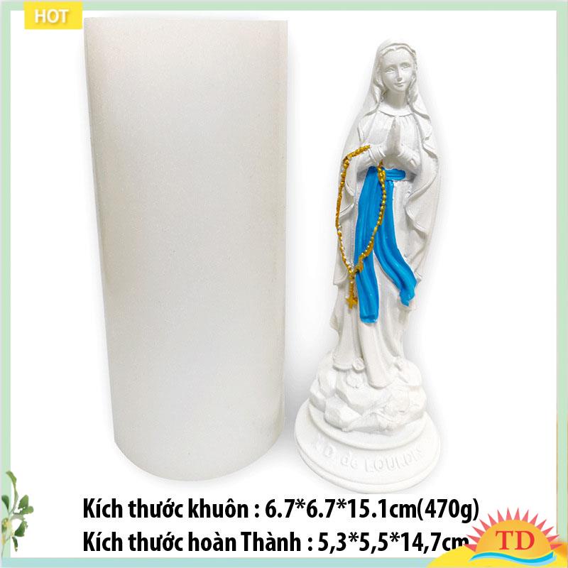 Khuôn làm tượng Mẹ Maria, Khuôn Silicon 3D dùng làm Chúa  Conposite, .v.v...
