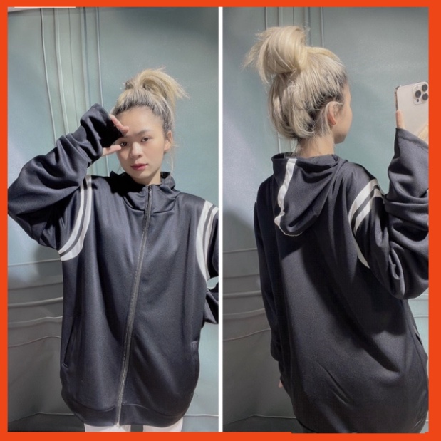 Áo Chống Nắng Nam Nữ. Áo Chống Nắng Nam Nữ Teddy Kẻ Trắng Sọc Vai Hottrend Chất Liệu Umi Thoáng Mát Dày Dặn 88