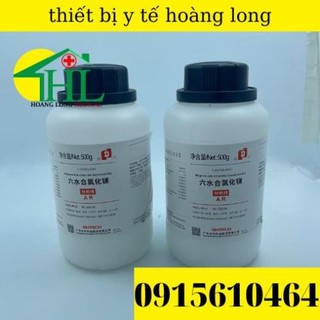 Magnesium chloride hexahydrate >98%, Mgcl2.6H20 500gam