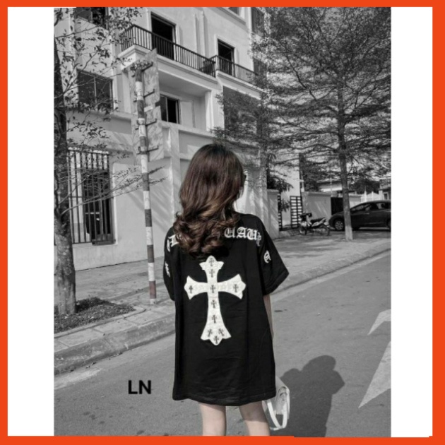 Áo Thun Chữ Thập Nam Nữ. Áo Phông Chữ Thập Nam Nữ Hotrend 2023 88