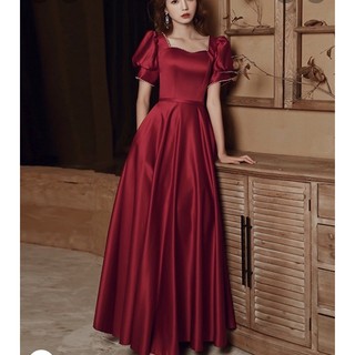 Đầm xoè maxi cưới TRIPBLE T DRESS cho dâu xinh đi bàn nhẹ nhàng - size S/M/L