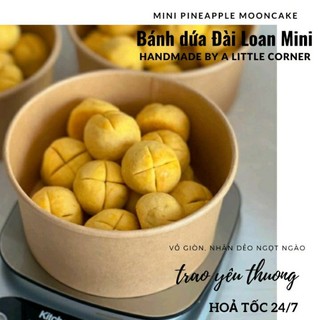 Bánh khéo dứa mini và biscotti hạt dinh dưỡng handmade nguyên cám siêu ngon (Bịch 300gr)