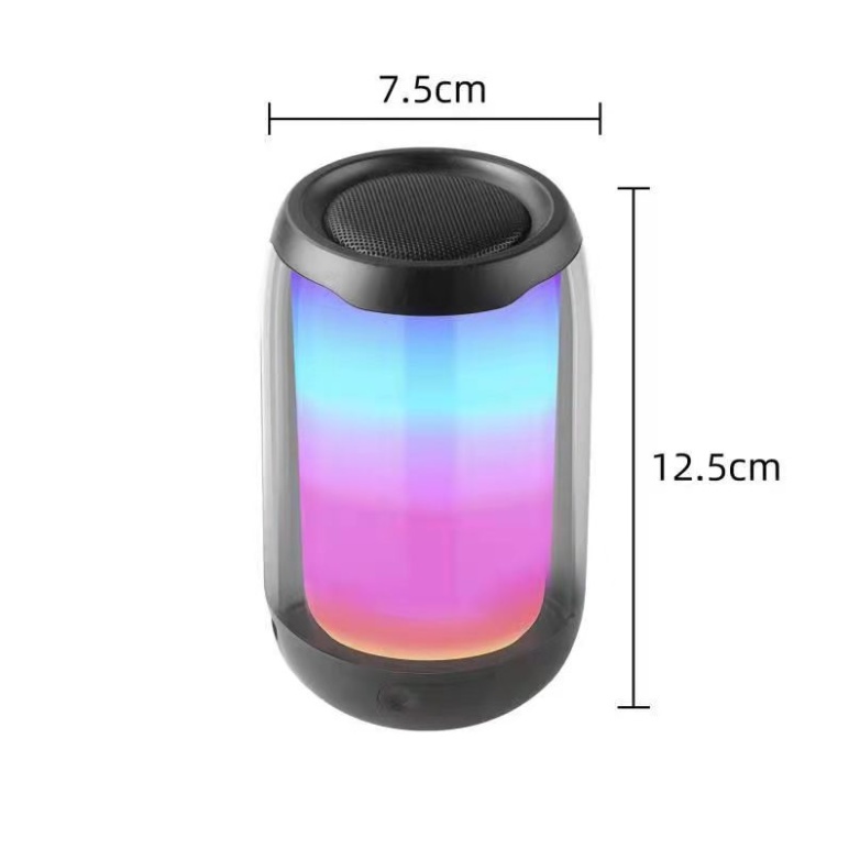 Loa BLuetooth Không Dây Đèn Led Pluse 4 Mini Âm Trầm Siêu Chất Đèn Led Nhiều Màu Đẹp Mắt -