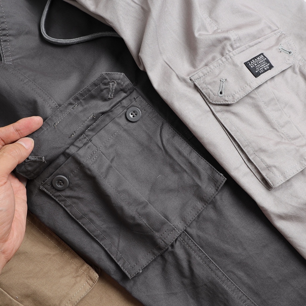 Quần Kaki  túi hộp nam, quần Jogger túi hộp cotton cao cấp