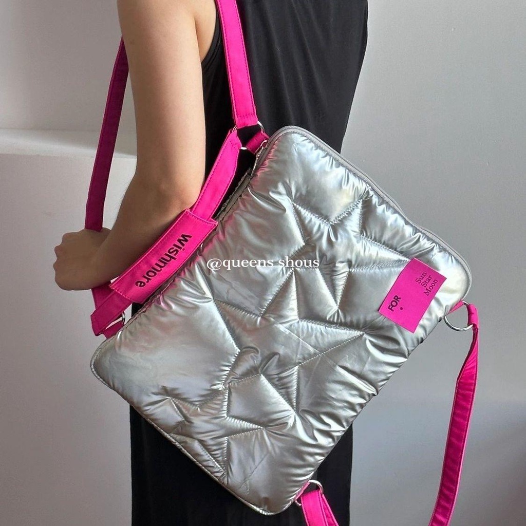 New tablet storage bag high-value barbie lightweight waterproof korean notebook backpack cross-body 