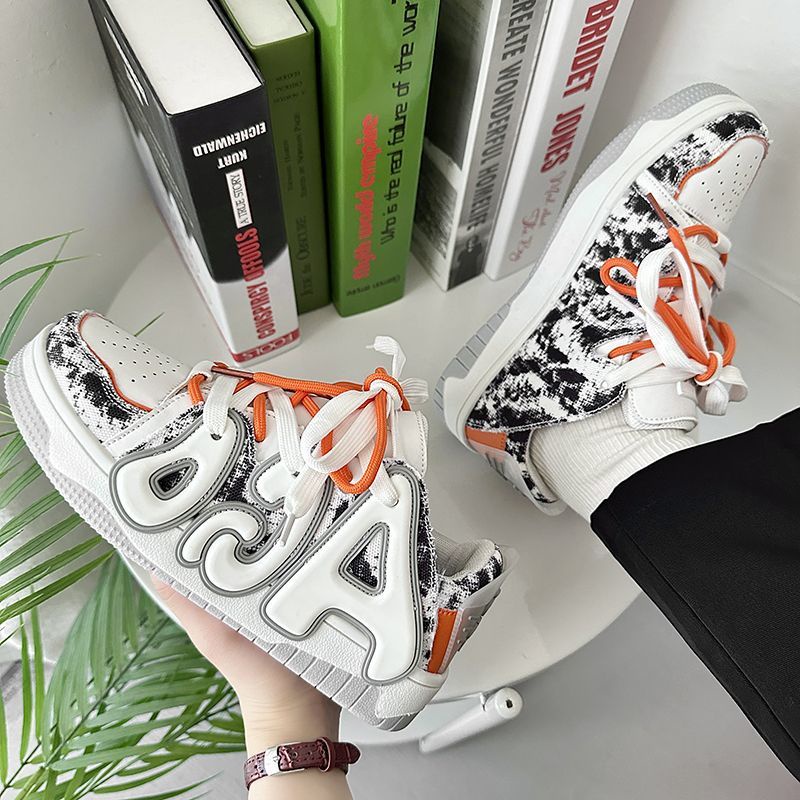 Giày Bánh Mì Đế Dày Phong Cách hip hop Thời Trang Cho Nam Và Nữ