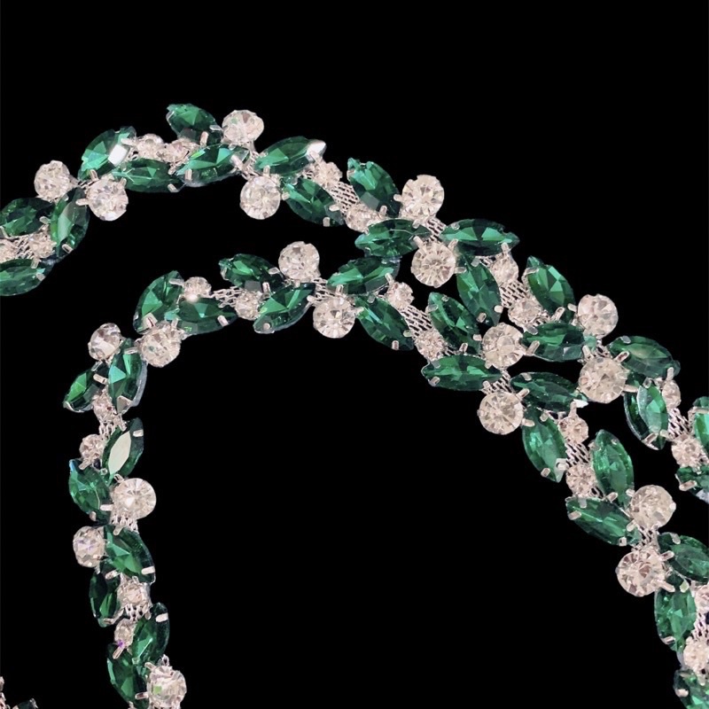 Phụ kiện thời trang dây đá eo phối cùng váy đầm siêu xinh