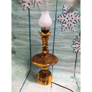 Đèn dầu thờ dùng điện dùng để lắp vào chân đèn đồng ,đèn gỗ size trung