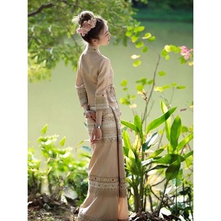 Trang phục thái lan dáng mới ( sẵn )